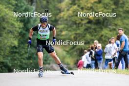 21.09.2024, Premanon, France (FRA): Antonin Guigonnat (FRA) - Biathlon Samse Summer Tour, sprint, Premanon (FRA). www.nordicfocus.com. © Manzoni/NordicFocus. Every downloaded picture is fee-liable.