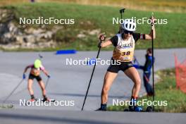 21.09.2024, Premanon, France (FRA): Cassandre Couder (FRA) - Biathlon Samse Summer Tour, sprint, Premanon (FRA). www.nordicfocus.com. © Manzoni/NordicFocus. Every downloaded picture is fee-liable.