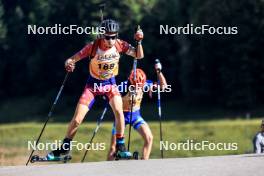 21.09.2024, Premanon, France (FRA): Alexis Provost (FRA) - Biathlon Samse Summer Tour, sprint, Premanon (FRA). www.nordicfocus.com. © Manzoni/NordicFocus. Every downloaded picture is fee-liable.