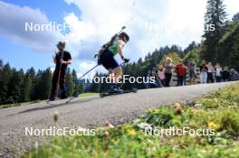 21.09.2024, Premanon, France (FRA): Sophie Chauveau (FRA) - Biathlon Samse Summer Tour, sprint, Premanon (FRA). www.nordicfocus.com. © Manzoni/NordicFocus. Every downloaded picture is fee-liable.