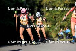 21.09.2024, Premanon, France (FRA): Lana Moreira (FRA) - Biathlon Samse Summer Tour, sprint, Premanon (FRA). www.nordicfocus.com. © Manzoni/NordicFocus. Every downloaded picture is fee-liable.