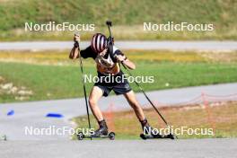 21.09.2024, Premanon, France (FRA): Yann Roguet (FRA) - Biathlon Samse Summer Tour, sprint, Premanon (FRA). www.nordicfocus.com. © Manzoni/NordicFocus. Every downloaded picture is fee-liable.