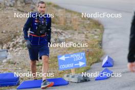 21.09.2024, Premanon, France (FRA): Christophe Vassallo (FRA), Chairman of the IBU Technical Committee and IR IBU - Biathlon Samse Summer Tour, sprint, Premanon (FRA). www.nordicfocus.com. © Manzoni/NordicFocus. Every downloaded picture is fee-liable.