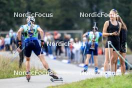 21.09.2024, Premanon, France (FRA): Emilien Jacquelin (FRA) - Biathlon Samse Summer Tour, sprint, Premanon (FRA). www.nordicfocus.com. © Manzoni/NordicFocus. Every downloaded picture is fee-liable.