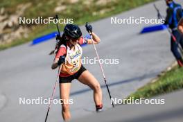 21.09.2024, Premanon, France (FRA): Eva Marcoux (FRA) - Biathlon Samse Summer Tour, sprint, Premanon (FRA). www.nordicfocus.com. © Manzoni/NordicFocus. Every downloaded picture is fee-liable.