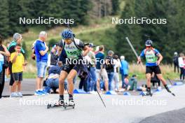 21.09.2024, Premanon, France (FRA): Theo Guiraud Poillot (FRA) - Biathlon Samse Summer Tour, sprint, Premanon (FRA). www.nordicfocus.com. © Manzoni/NordicFocus. Every downloaded picture is fee-liable.