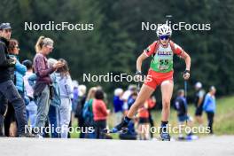 21.09.2024, Premanon, France (FRA): Joanne Weiss (FRA) - Biathlon Samse Summer Tour, sprint, Premanon (FRA). www.nordicfocus.com. © Manzoni/NordicFocus. Every downloaded picture is fee-liable.