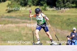 21.09.2024, Premanon, France (FRA): Fany Bertrand (FRA) - Biathlon Samse Summer Tour, sprint, Premanon (FRA). www.nordicfocus.com. © Manzoni/NordicFocus. Every downloaded picture is fee-liable.