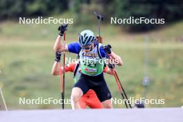 21.09.2024, Premanon, France (FRA): Axel Garnier (FRA) - Biathlon Samse Summer Tour, sprint, Premanon (FRA). www.nordicfocus.com. © Manzoni/NordicFocus. Every downloaded picture is fee-liable.