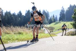 21.09.2024, Premanon, France (FRA): Tobit Keller (SUI) - Biathlon Samse Summer Tour, sprint, Premanon (FRA). www.nordicfocus.com. © Manzoni/NordicFocus. Every downloaded picture is fee-liable.