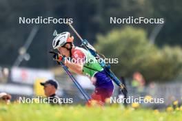 21.09.2024, Premanon, France (FRA): Tom Lambert (FRA) - Biathlon Samse Summer Tour, sprint, Premanon (FRA). www.nordicfocus.com. © Manzoni/NordicFocus. Every downloaded picture is fee-liable.