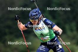 21.09.2024, Premanon, France (FRA): Lou Jeanmonnot (FRA) - Biathlon Samse Summer Tour, sprint, Premanon (FRA). www.nordicfocus.com. © Manzoni/NordicFocus. Every downloaded picture is fee-liable.