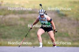 21.09.2024, Premanon, France (FRA): Lena Haecki-Gross (SUI) - Biathlon Samse Summer Tour, sprint, Premanon (FRA). www.nordicfocus.com. © Manzoni/NordicFocus. Every downloaded picture is fee-liable.