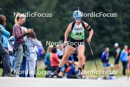 21.09.2024, Premanon, France (FRA): Charline Desmartin (FRA) - Biathlon Samse Summer Tour, sprint, Premanon (FRA). www.nordicfocus.com. © Manzoni/NordicFocus. Every downloaded picture is fee-liable.