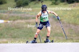 21.09.2024, Premanon, France (FRA): Gilonne Guigonnat (FRA) - Biathlon Samse Summer Tour, sprint, Premanon (FRA). www.nordicfocus.com. © Manzoni/NordicFocus. Every downloaded picture is fee-liable.