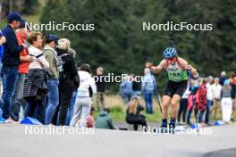 21.09.2024, Premanon, France (FRA): Pablo Baselgia (SUI) - Biathlon Samse Summer Tour, sprint, Premanon (FRA). www.nordicfocus.com. © Manzoni/NordicFocus. Every downloaded picture is fee-liable.