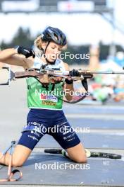 21.09.2024, Premanon, France (FRA): Oceane Michelon (FRA) - Biathlon Samse Summer Tour, sprint, Premanon (FRA). www.nordicfocus.com. © Manzoni/NordicFocus. Every downloaded picture is fee-liable.