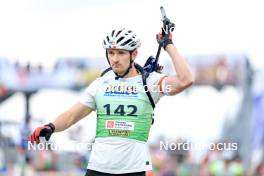 21.09.2024, Premanon, France (FRA): Fabien Claude (FRA) - Biathlon Samse Summer Tour, sprint, Premanon (FRA). www.nordicfocus.com. © Manzoni/NordicFocus. Every downloaded picture is fee-liable.