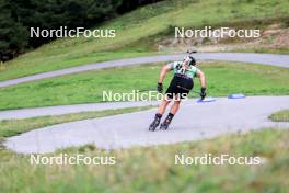 21.09.2024, Premanon, France (FRA): Mathieu Garcia (FRA) - Biathlon Samse Summer Tour, sprint, Premanon (FRA). www.nordicfocus.com. © Manzoni/NordicFocus. Every downloaded picture is fee-liable.