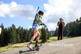 21.09.2024, Premanon, France (FRA): Louise Roguet (FRA) - Biathlon Samse Summer Tour, sprint, Premanon (FRA). www.nordicfocus.com. © Manzoni/NordicFocus. Every downloaded picture is fee-liable.