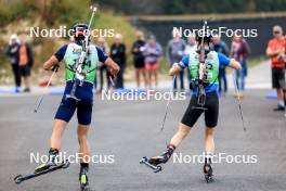 21.09.2024, Premanon, France (FRA): Quentin Fillon Maillet (FRA) - Biathlon Samse Summer Tour, sprint, Premanon (FRA). www.nordicfocus.com. © Manzoni/NordicFocus. Every downloaded picture is fee-liable.