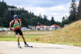 21.09.2024, Premanon, France (FRA): Victor Laine (FRA) - Biathlon Samse Summer Tour, sprint, Premanon (FRA). www.nordicfocus.com. © Manzoni/NordicFocus. Every downloaded picture is fee-liable.