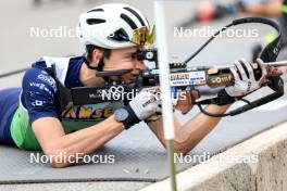 21.09.2024, Premanon, France (FRA): Eric Perrot (FRA) - Biathlon Samse Summer Tour, sprint, Premanon (FRA). www.nordicfocus.com. © Manzoni/NordicFocus. Every downloaded picture is fee-liable.