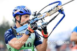 21.09.2024, Premanon, France (FRA): Oscar Lombardot (FRA) - Biathlon Samse Summer Tour, sprint, Premanon (FRA). www.nordicfocus.com. © Manzoni/NordicFocus. Every downloaded picture is fee-liable.