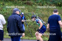 21.09.2024, Premanon, France (FRA): Emilien Claude (FRA) - Biathlon Samse Summer Tour, sprint, Premanon (FRA). www.nordicfocus.com. © Manzoni/NordicFocus. Every downloaded picture is fee-liable.