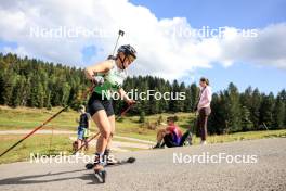 21.09.2024, Premanon, France (FRA): Lea Meier (SUI) - Biathlon Samse Summer Tour, sprint, Premanon (FRA). www.nordicfocus.com. © Manzoni/NordicFocus. Every downloaded picture is fee-liable.