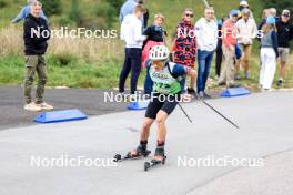 21.09.2024, Premanon, France (FRA): Jacques Jefferies (FRA) - Biathlon Samse Summer Tour, sprint, Premanon (FRA). www.nordicfocus.com. © Manzoni/NordicFocus. Every downloaded picture is fee-liable.