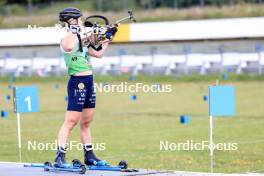 21.09.2024, Premanon, France (FRA): Sophie Chauveau (FRA) - Biathlon Samse Summer Tour, sprint, Premanon (FRA). www.nordicfocus.com. © Manzoni/NordicFocus. Every downloaded picture is fee-liable.