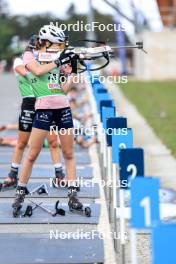 21.09.2024, Premanon, France (FRA): Paula Botet (FRA) - Biathlon Samse Summer Tour, sprint, Premanon (FRA). www.nordicfocus.com. © Manzoni/NordicFocus. Every downloaded picture is fee-liable.