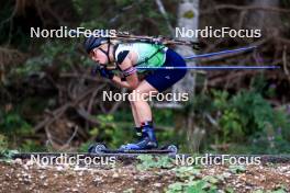 21.09.2024, Premanon, France (FRA): Sophie Chauveau (FRA) - Biathlon Samse Summer Tour, sprint, Premanon (FRA). www.nordicfocus.com. © Manzoni/NordicFocus. Every downloaded picture is fee-liable.