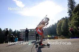 21.09.2024, Premanon, France (FRA): Quentin Caviglia (FRA) - Biathlon Samse Summer Tour, sprint, Premanon (FRA). www.nordicfocus.com. © Manzoni/NordicFocus. Every downloaded picture is fee-liable.