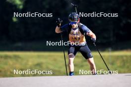 21.09.2024, Premanon, France (FRA): Niels Bibollet (FRA) - Biathlon Samse Summer Tour, sprint, Premanon (FRA). www.nordicfocus.com. © Manzoni/NordicFocus. Every downloaded picture is fee-liable.