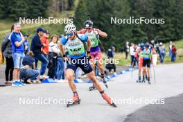 21.09.2024, Premanon, France (FRA): Emilien Jacquelin (FRA) - Biathlon Samse Summer Tour, sprint, Premanon (FRA). www.nordicfocus.com. © Manzoni/NordicFocus. Every downloaded picture is fee-liable.