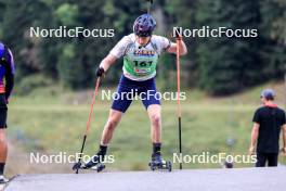 21.09.2024, Premanon, France (FRA): Felix Ulmann (SUI) - Biathlon Samse Summer Tour, sprint, Premanon (FRA). www.nordicfocus.com. © Manzoni/NordicFocus. Every downloaded picture is fee-liable.