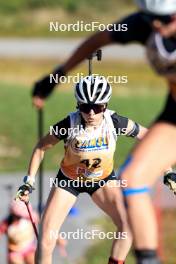 21.09.2024, Premanon, France (FRA): Clara Giacometti (FRA) - Biathlon Samse Summer Tour, sprint, Premanon (FRA). www.nordicfocus.com. © Manzoni/NordicFocus. Every downloaded picture is fee-liable.