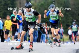 21.09.2024, Premanon, France (FRA): Yannick Kreuzer (SUI) - Biathlon Samse Summer Tour, sprint, Premanon (FRA). www.nordicfocus.com. © Manzoni/NordicFocus. Every downloaded picture is fee-liable.