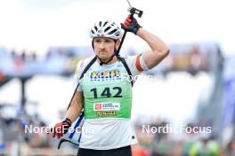 21.09.2024, Premanon, France (FRA): Fabien Claude (FRA) - Biathlon Samse Summer Tour, sprint, Premanon (FRA). www.nordicfocus.com. © Manzoni/NordicFocus. Every downloaded picture is fee-liable.