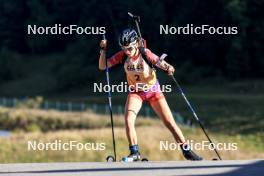 21.09.2024, Premanon, France (FRA): Isalyne Duparchy (FRA) - Biathlon Samse Summer Tour, sprint, Premanon (FRA). www.nordicfocus.com. © Manzoni/NordicFocus. Every downloaded picture is fee-liable.