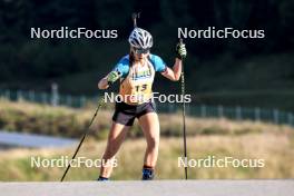 21.09.2024, Premanon, France (FRA): Emma Gross (BEL) - Biathlon Samse Summer Tour, sprint, Premanon (FRA). www.nordicfocus.com. © Manzoni/NordicFocus. Every downloaded picture is fee-liable.