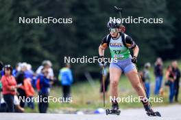 21.09.2024, Premanon, France (FRA): Manon Gabriel (BEL) - Biathlon Samse Summer Tour, sprint, Premanon (FRA). www.nordicfocus.com. © Manzoni/NordicFocus. Every downloaded picture is fee-liable.