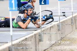 21.09.2024, Premanon, France (FRA): Theo Guiraud Poillot (FRA) - Biathlon Samse Summer Tour, sprint, Premanon (FRA). www.nordicfocus.com. © Manzoni/NordicFocus. Every downloaded picture is fee-liable.