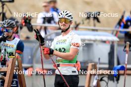 21.09.2024, Premanon, France (FRA): Fabien Claude (FRA) - Biathlon Samse Summer Tour, sprint, Premanon (FRA). www.nordicfocus.com. © Manzoni/NordicFocus. Every downloaded picture is fee-liable.