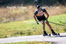 21.09.2024, Premanon, France (FRA): Camille Lebrun (FRA) - Biathlon Samse Summer Tour, sprint, Premanon (FRA). www.nordicfocus.com. © Manzoni/NordicFocus. Every downloaded picture is fee-liable.