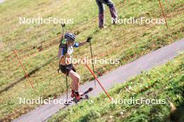 21.09.2024, Premanon, France (FRA): Emilian Guillet (FRA) - Biathlon Samse Summer Tour, sprint, Premanon (FRA). www.nordicfocus.com. © Manzoni/NordicFocus. Every downloaded picture is fee-liable.