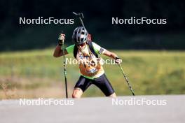 21.09.2024, Premanon, France (FRA): Mael Maliqueo-Repoux (FRA) - Biathlon Samse Summer Tour, sprint, Premanon (FRA). www.nordicfocus.com. © Manzoni/NordicFocus. Every downloaded picture is fee-liable.