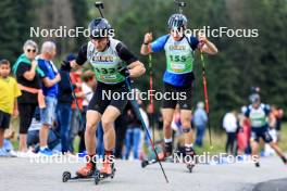 21.09.2024, Premanon, France (FRA): Yannick Kreuzer (SUI) - Biathlon Samse Summer Tour, sprint, Premanon (FRA). www.nordicfocus.com. © Manzoni/NordicFocus. Every downloaded picture is fee-liable.